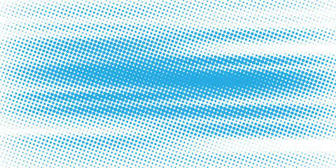 Set of halftone dots gradient pattern texture isolated on white background. Straight dotted spots using halftone circle dot raster texture. Vector blot half tone collection.