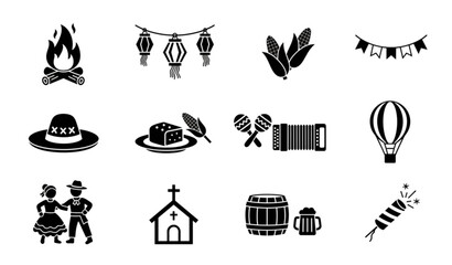 set of different icons