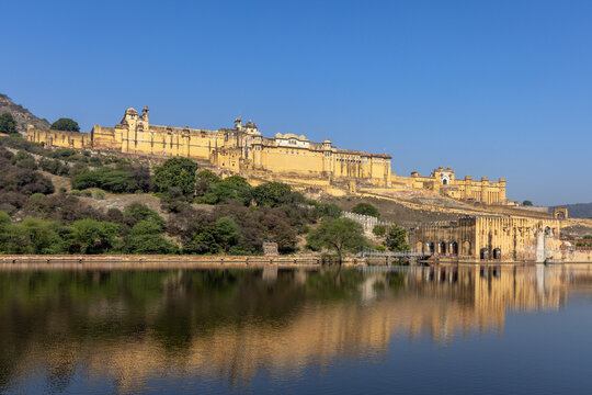 Amber Fort, or Amer Fort,  Jaipur, Rajasthan, India
