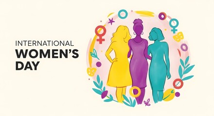 Fototapeta premium International women's day celebrations empowering women worldwide