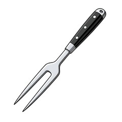 Obraz premium kitchen knife isolated on white