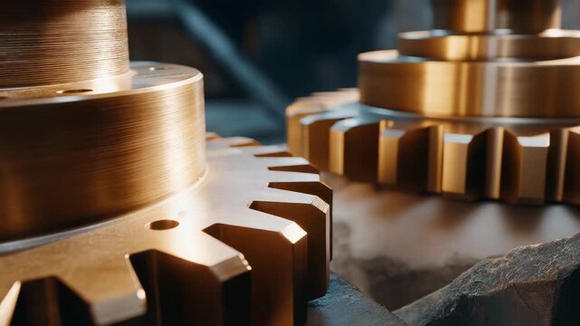 Manufacturing quality is evident in interlocking gears, where exact tooth geometry ensures quiet operation and reduced wear. cinematic color correction, natural uneven lighting yet gentle