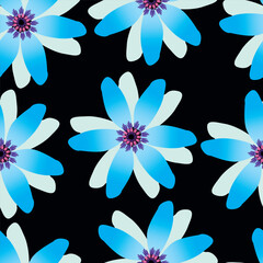 Seamless pattern from bouquet cute floral Traditional ornament yellow floral pattern,Abstract seamless simple floral pattern. Flower pattern. Spring pattern. used for textile, wallpaper, card   © Faiz