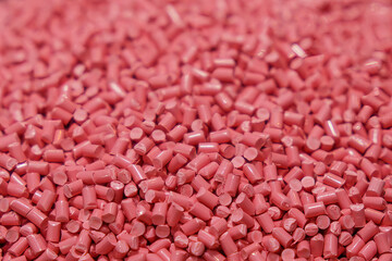 Red Plastic Pellet Raw Material for Injection Molding Process