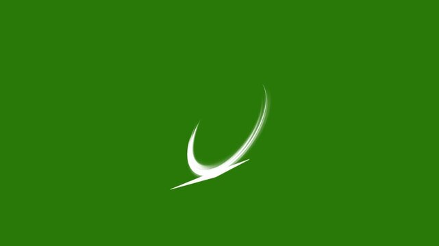 sword slash, Powerful Sword Strike Flash Effect, Crisscrossing Blades of Radiance, splashing or slice twice sword,energy Slash Effect Animation, anime style attack effect, Curved slash on green screen