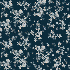 All Over Flower Vector Print