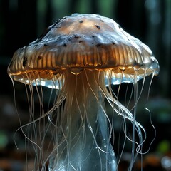 jellyfish in aquarium