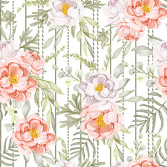 All Over Flower Vector Print