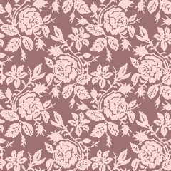 All Over Flower Vector Print
