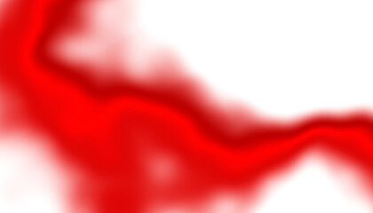 Naklejka premium red smoke cloud fog dust isolated on transparent background. Colorful smoke smog misty fog steam explosion special effect. Smoke texture