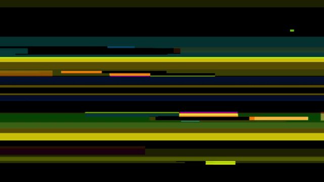 Screen Glitch Transition, Glitch Art Abstract Colorful Bars Hidden Frames, perfect for creative reveals, artistic glitches, and hidden message concepts.