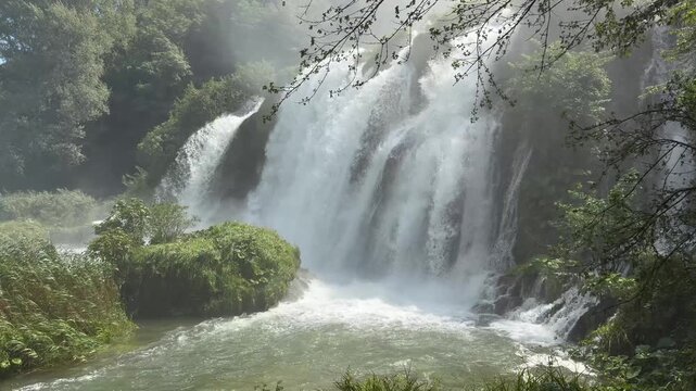 video of the wonderful Marmore Falls.