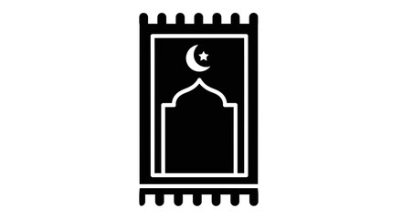 Fototapeta premium Islamic Mosque Symbol Icon Design Element.