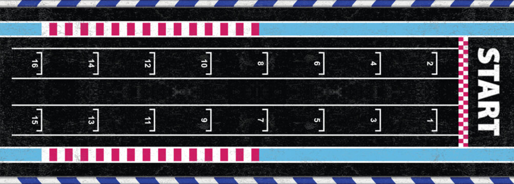 Empty highway asphalt road texture, Ariel View Road, Empty highway black asphalt road with dividing lines, Top view, Vector Illustration, clear dividing lane lines on a smooth dark road surface