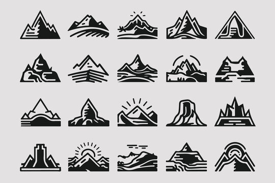 Minimalist Decorative Vector Art for Web Design and Corporate Branding