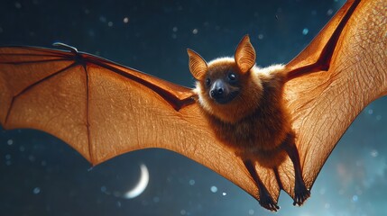 Cute cartoon illustration of a happy brown puppy and a baby kangaroo sitting with a cat in the rain on a roof at night, featuring isolated vector art of funny domestic animal characters