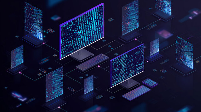 A clean visual representation of AI-powered recommendation engines and personalization systems.