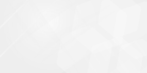 Fototapeta premium Abstract white background. Minimal geometric white light background abstract design.