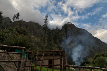 Fototapeta premium THe Inca Trail to Machu Picchu