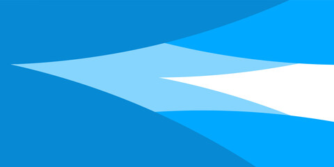 Modern Abstract Vector Illustration of Sun and Ocean Waves on White Background