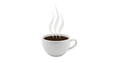Steaming Cup of Coffee
