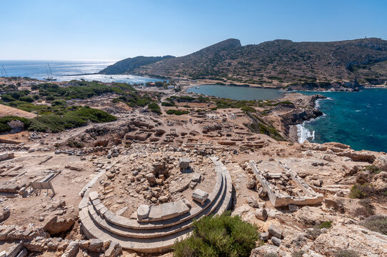 Knidos Ancient City in Datca Peninsula of  Turkey