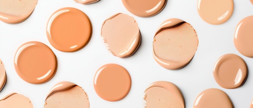liquid foundation smudges round blots cosmetic wallpaper