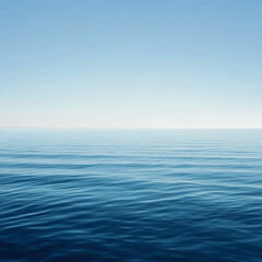 Fototapeta premium Blue Ocean Water Surface