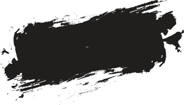 Paint, ink brush, brush strokes, brushes, lines, frames, box, grungy. Grungy brushes collection. Brush stroke paint boxes on white background