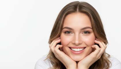 A Smiling Patient in a Modern Dental Office Setting