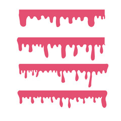 pink nail polish on white water drop