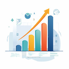 Vector infographic pack with charts, timelines, and arrows, minimal flat style