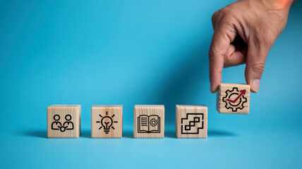 Business strategy and planning concept