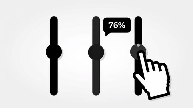 Adjusting Volume Controls - A Visual Guide to Audio Level Adjustment.