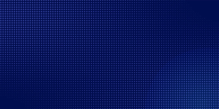 Vector technology big data digital background. Dot blue wave light screen gradient texture background. 3d wave point fractal grid science futuristic audio visualization. big data