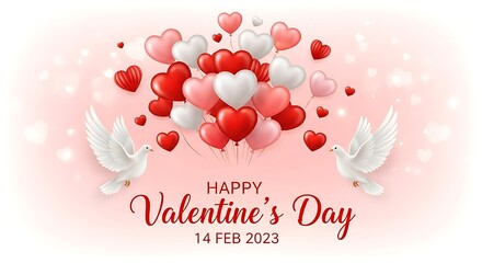 Celebrate valentine's day with love and peace