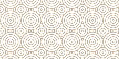 Fototapeta premium Vector paper minimal overlapping brown repeating. overlap fabric floral ornament fashion. abstract diamond pattern creative textile design. seamless geometric tiles background.