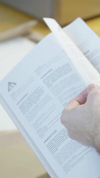 Scroll through assembly instruction manual