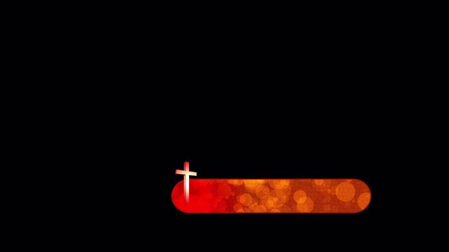 Stylish Ultra HD lowerthird for devotional,social media promotions,telecast broadcast programmes holy week functions, devotional events,website, church programmes etc
