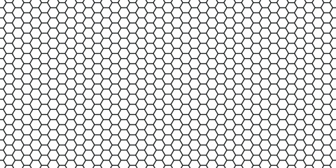 Seamless honeycomb grid background © meranda