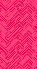 Valentine day background,hot pink background , pink heart, Happy valentine day.