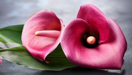 Pink Calla Flowers