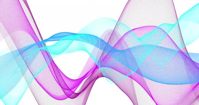 A light, abstract fabric of particles flows smoothly, creating a hypnotic rhythm of movement. The feeling of weightlessness takes you into the world of ephemeral shapes and endless dynamics.