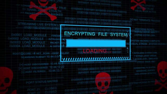 Invoice critical system alert remote pending payment concept animation close up footage