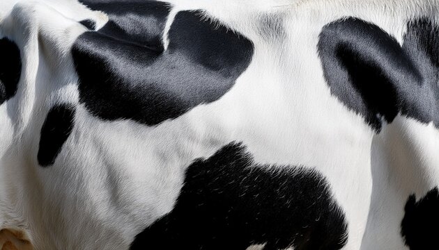 Black And White Cow Spot Cow Patterns Modern Stylish Texture The Tiger Cotton Chintz