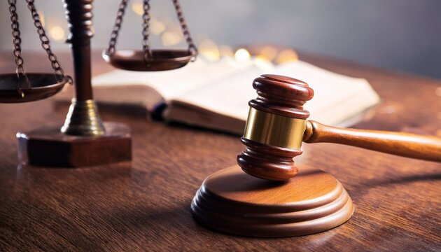 judge gavel on the table