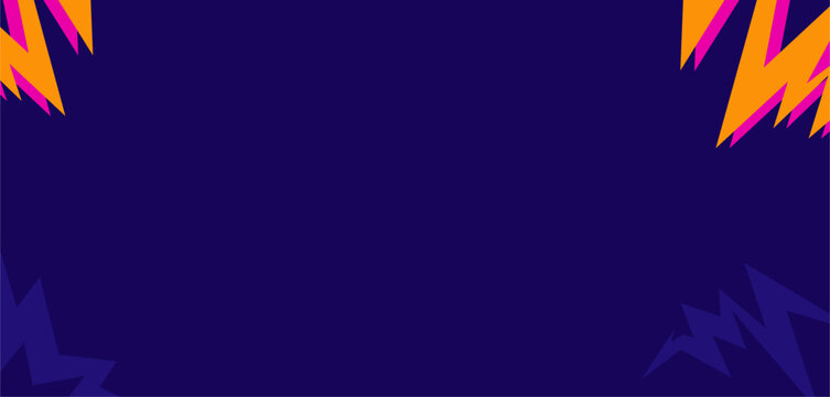 ICC Mens T20 Cricket World Cup 2026 theme elements on blue Background Social Media Post, Vector Illustration 