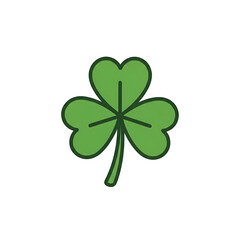 Fototapeta premium Green clover leaf