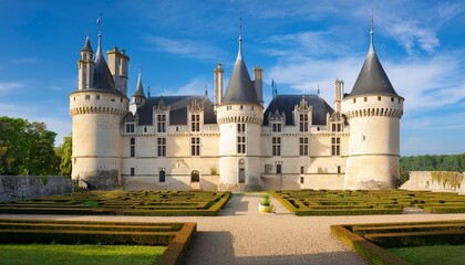 Fototapeta premium sully sur loire france chateau of the loire valley