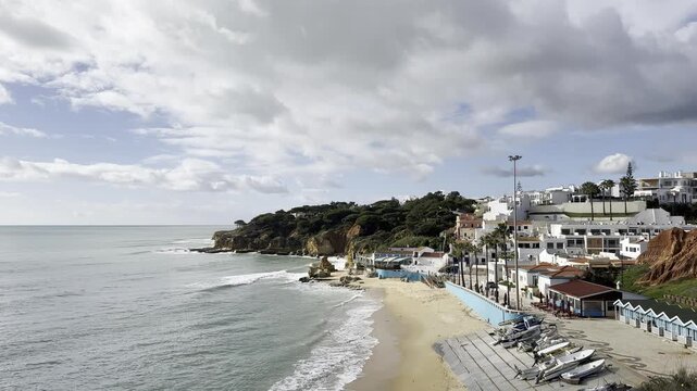 Beach at Olhos de Agua, Portugal